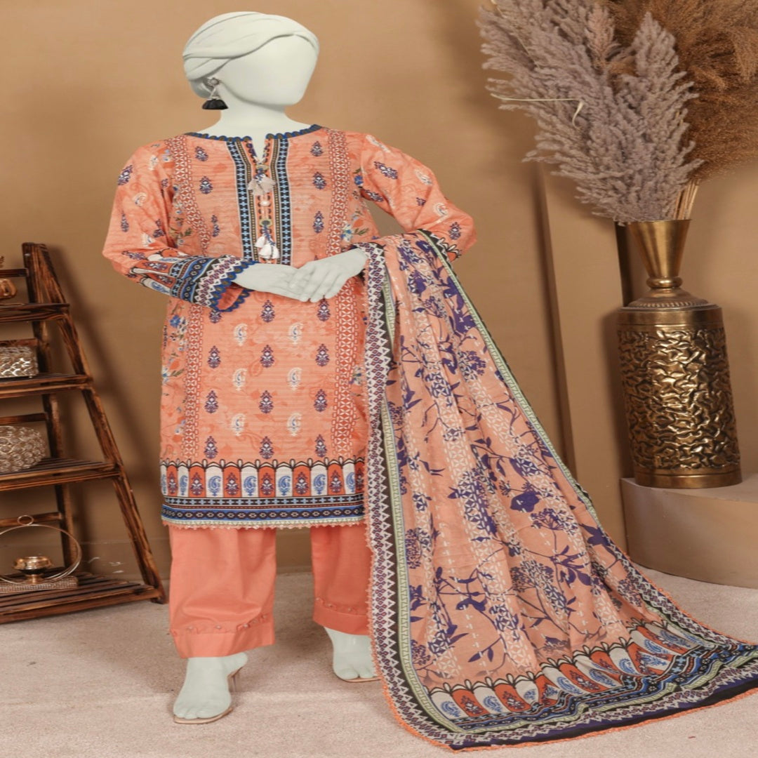 DORIA LAWN THREE PIECE